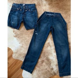 FRANKIE MORELLO Milan Jeans Shorts/Pants